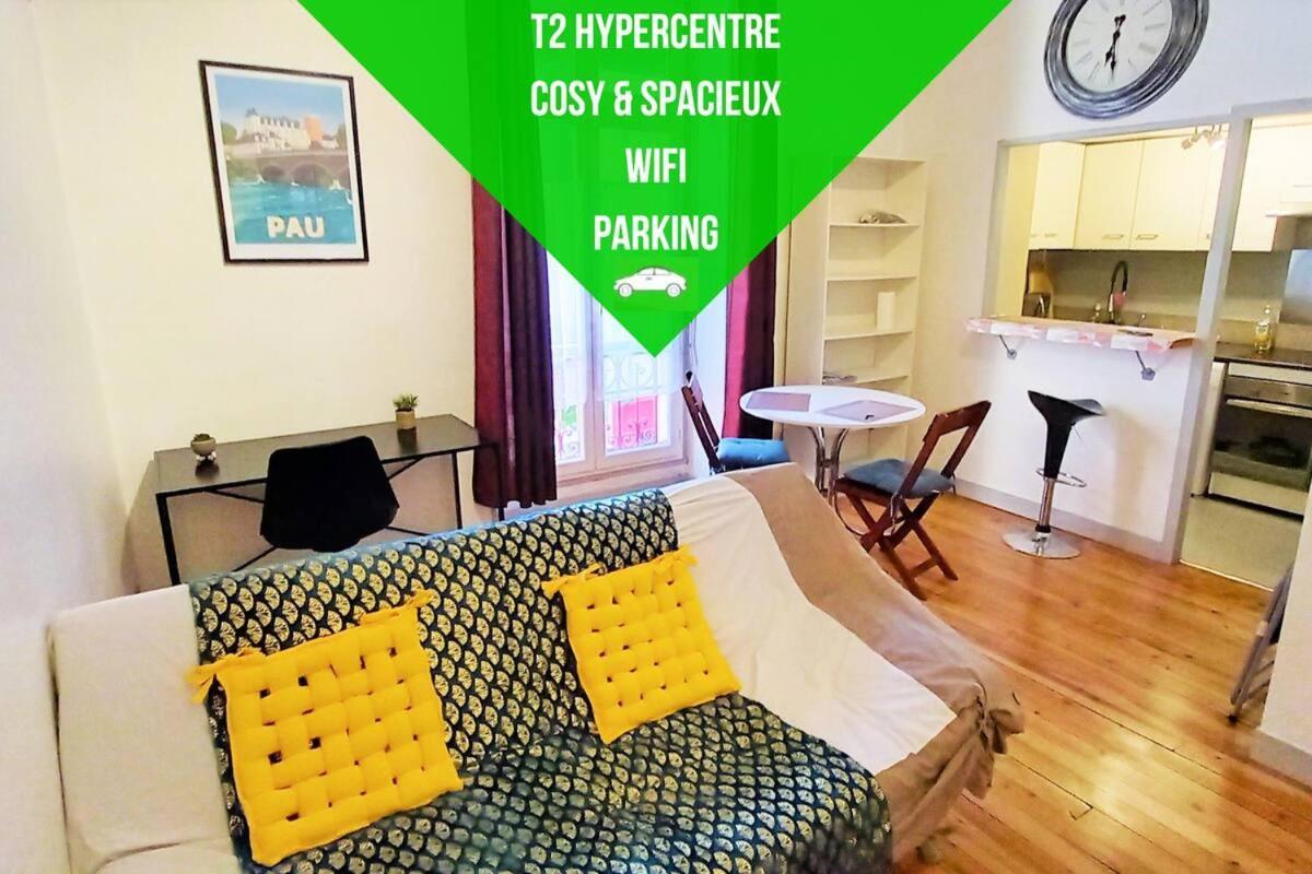 דירות פאו Le Gambetta T2 Cosy Hypercentre Wifi Fibre Avec Parking מראה חיצוני תמונה
